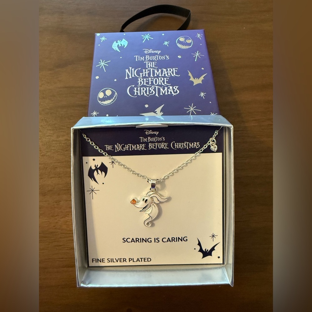 Disney Nightmare Before Christmas Necklace NIB